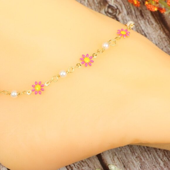 "Dainty Anklet for Women – Elegant Everyday Jewelry & Perfect Gift | MLCRC1217 - Picture 9 of 10